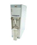 Heavy Duty Din Rail Power Supply Pushing 120 Watts At 24 Volts And 5 Amps, showing a rear view with universal AC input and slim design.