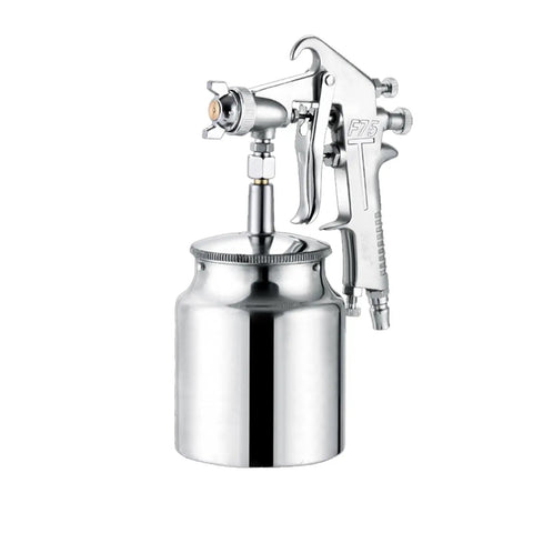 Heavy Duty Pneumatic Paint Sprayer With 400ML Aluminum Hopper And Stainless Steel Nozzle for precise automotive refinishing.