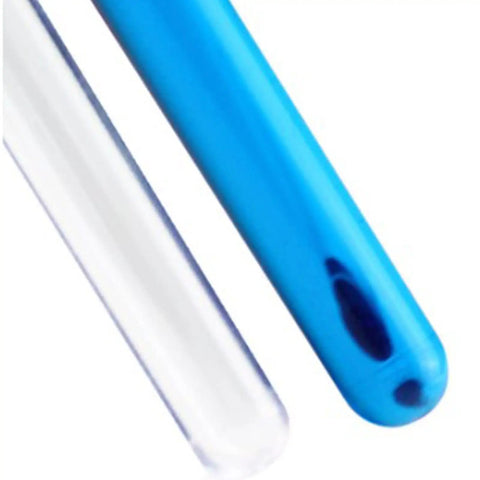Clear Plastic Test Tubes With Red Caps 100 Pack 13mm By 100mm Mini Tubes With Lids Leak Proof Snap Caps Perfect For Diy Jewelry Beads Powder Spices Liquids Yeast Samples And Lab Experiments, clear tube close-up