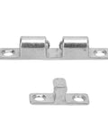 RV Door Holder Catch Latch 316 Stainless Steel Marine Grade Polished Finish Heavy Duty Saltwater Ready Ball Tension Roller