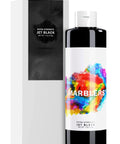 MARBLERS Jet Black liquid colorant bottle, 11 oz, water-based pigment for concrete and plaster