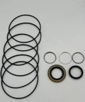 Seal Kit 100-6131 115-5485 94-8178 Replacement OEM Compatible Black 88-6250 For Lawn Equipment Mowers And Tractors Tough As Nails Seal Kit Built To Withstand Vibration And Heat Resistance Long Lasting Performance., black OEM-compatible ring seals for lawn mower and tractor use