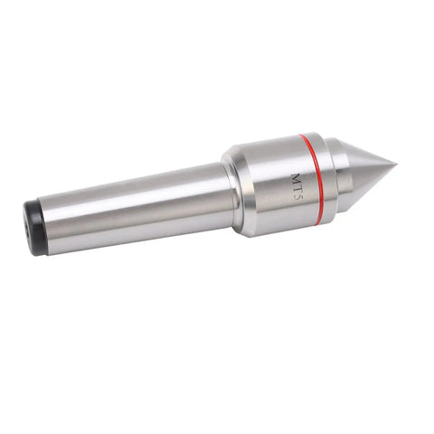 MT5 Live Center Heavy Duty Triple Bearing Lathe Tool With High Carbon Steel Construction for CNC Machining front view