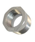 1-1/4 Inch Male To 1 Inch Female NPT Reducer Bushing Pipe Fitting Stainless Steel 304 Adapter For Plumbing Built To Last With Leakproof Seals And High Pressure Up To 150 PSI NPT Threads Corrosion Resistant