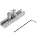 Heavy Duty Universal BGA Reballing Stencil Kit With Solid Metal Holders And Zero Sweat Solder Masks Perfect For DDR1 DDR2 DDR3 Chip Fixes Straight On Your Workbench, showing metal holder and spring.