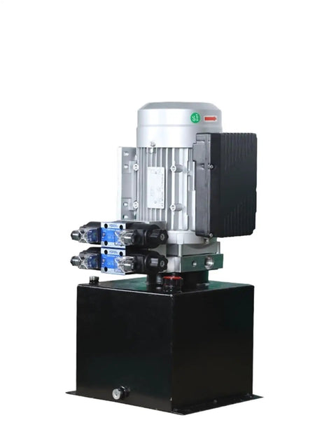 Bidirectional Hydraulic Power Unit 24V To 380V Electric Pump for Industrial Lifting Machinery with 2kW motor and robust design.