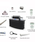 Water Jet Cutter HP Seal Kit SP1060 17.5mm Inner Size High Pressure Outlet Poppet Repair Kit Spare Parts Layout
