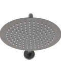 10 Inch Wall Mounted Rainfall Set with Handheld Spray, gray rainfall shower head with silicone nozzles for even water flow.
