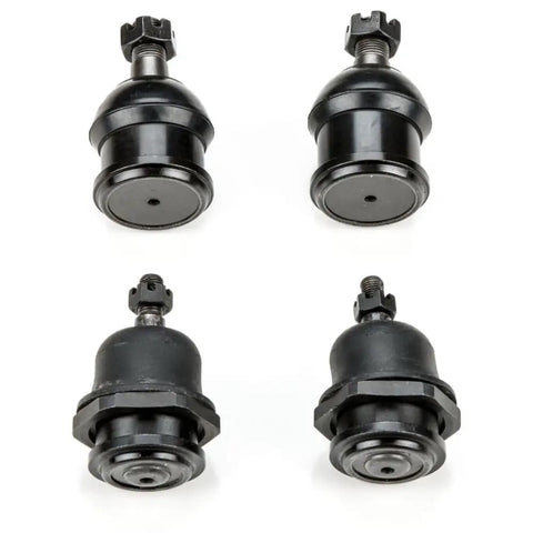 High Impact Steering Tie Rod End Suspension Kit Fits Front Upper And Lower Buick Electra Skylark Wildcat Special 1969 1970 set of four black steel ball joints