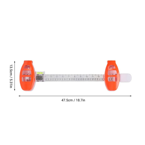 Picture Hanging Level Tool And Frame Positioning Ruler With Built In Bubble Level For Dead On Accuracy Sturdy Abs Wall Decor Alignment Guide That Takes All The Guesswork Out Of Hanging Heavy Frames And Gallery Walls