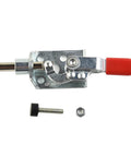 Push Pull Quick Release Clamp for Testing Jigs and Fixtures, Heavy Duty Stainless Steel Clamp With 40kg Capacity, shown uninstalled