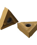 10 Pack TNMG160404R-S Carbide Turning Inserts For CNC Lathe And Milling, Pro Grade Metalworking Tools, close-up view