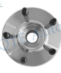 Top view of one Two Front Wheel Hub Bearing Assemblies Replacement For 2004 2005 Mazda 3 Direct Fit Bolt On Drop In Kit