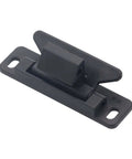 Black Nylon Metal Closet Door Catch And Cabinet Handle With Secure Drawer Latch For Rv Mobile Homes Cars Yachts And Cupboard Doors That Save Space, showing the latch design.