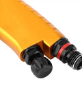 Close-up of the connection points on a Heavy-Duty 1.3mm Gravity Paint Sprayer With High Atomization Pneumatic Airbrush.