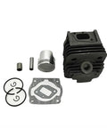 Heavy Duty 44mm Cylinder Piston Ring And Needle Roller Bearing Spacer Kit Lawn Mower Engine Rebuild Fits Huter 2500 Models on white background