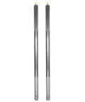 Beefed Up Heavy Duty Side Mount Drawer Slides 76 Inch Long Noiseless Glide With Locking System 500 Lb Capacity For RV Cabinets And Heavy Duty Drawers, Full Extension Ball Bearing Rails For Smooth Operation And Easy Install. 76-inch steel pair