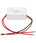 Built Tough AC DC Power Supply Module 5V 1A 5W Step Down Converter with input output wires on a plain background.