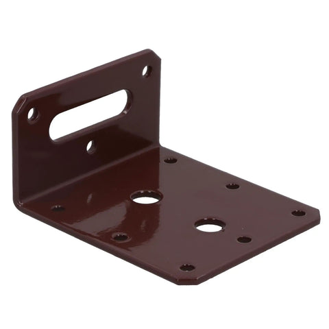 Heavy Duty Steel Angle Corner Brace L Shaped Reinforcement Fastener Plate 80 By 40 By 75mm, rust resistant, suitable for woodworking.