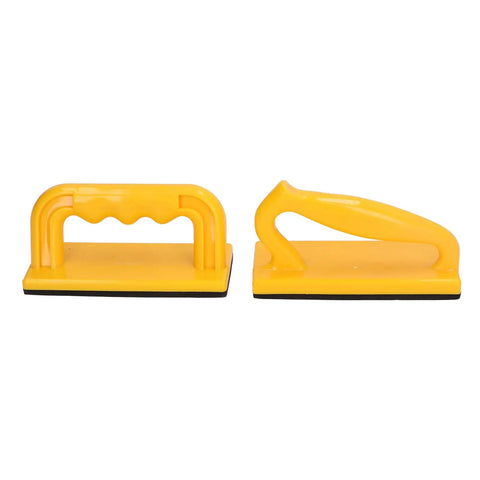 Two Pack Ergonomic Woodworking Push Blocks With Angled Handles And Non Slip Pads For Table Saw Jointer Router Table Shaper And Band Saw