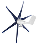Front view of Beefy 1600W 24V Wind Turbine With 6 Nylon Fiber Blades And Permanent Magnet Alternator For Off Grid Homes Remote Cabins Small Businesses
