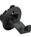 Durable Lid Strike Replacement For Washer Lid Assembly W11091027 W11044611 W11457841 Fits Top Load Washers Black Finish Easy Install No Fuss Solid Closure black plastic lid strike