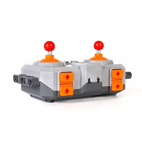 Slick Hopped Up Power Module Kit Compatible With Building Block Models Featuring Six Channel Rechargeable Remote control unit with joysticks.