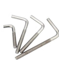 L Shape Foundation Bolts 304 Stainless Steel Right Angle Anchor Bolt With Long Square Bend Screws M4 M5 M6 M8 M10 M12