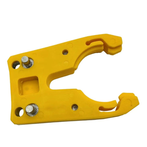 Iso30 Cnc Tool Holder Clamp Set Packing Dead On 0.05Mm Precision For Atc Routers And Engravers Quick Change Claw in yellow plastic.