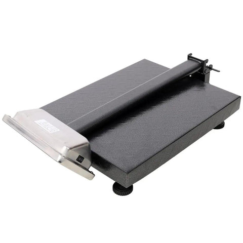 Heavy Duty Digital Floor Scale Handling Up To 660 Pounds Like A Champ Featuring strong metal base and textured platform for stability.