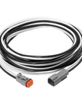 Actuator Extension Harness For Marine Trim Tab Systems 20 Foot Long 14 Gauge Wiring Heavy Duty Marine Grade Cable coiled view