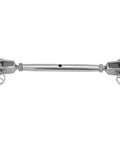 Stainless Steel Closed Jaw Rigging Screw Turnbuckle For Marine Boat Yacht M12 heavy duty tensioning fastener with closed jaws.