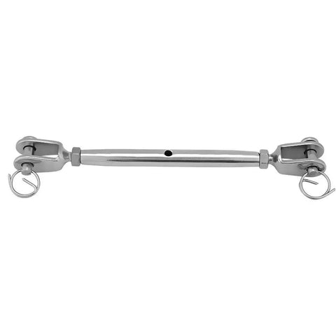 Stainless Steel Closed Jaw Rigging Screw Turnbuckle For Marine Boat Yacht M12 heavy duty tensioning fastener with closed jaws.