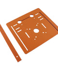 Heavy Duty Circular Saw Base Plate For Router Table With Killer Stability, 280x250mm, Phenolic Resin, precision cuts.
