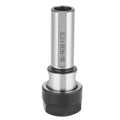 Heavy Duty Ground Manganese Steel Er20A Shaft Extender Sleeve For Deep Hole Cnc Milling And Lathe Tooling close-up view.