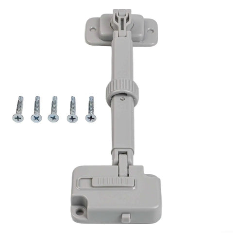Adjustable ABS Material Locking System for Cabinets Drawers Windows Ovens and Refrigerators Easy Install Grey with screws