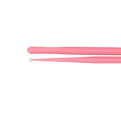 Disposable Ear Curettes For Safe Wax Removal Pack Of 75 Individually Wrapped Ear Cleaning Tools With 15 Of Each Spoon Tip Style For Teens And Adults At Home Or On The Go, pink plastic