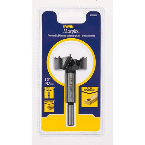 Precision Forstner Drill Bit One Seven Eighths Inch Ultra Ripped Cutting Edge Kicks Butt On Hardwood Plywood Creates Clean Flat Bottomed And Pocket Holes Smooth Sailing Shop Staple in packaging