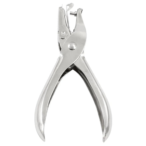 Small Circle Hole Punch 1/8 Inch 3mm Handheld Metal Puncher with aluminum body for greeting cards and DIY crafts