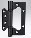 Heavy Duty 4 Inch Stainless Steel Door Hinges Set For Indoor Use Built Tough Cabinet And Closet Hinges Off Axis Design Black