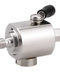 SMA Male To Female Lightning Arrestor, 50 Ohm, DC 0-6 GHz, Replaceable 90V Gas Tube Element, side view with SMA connectors