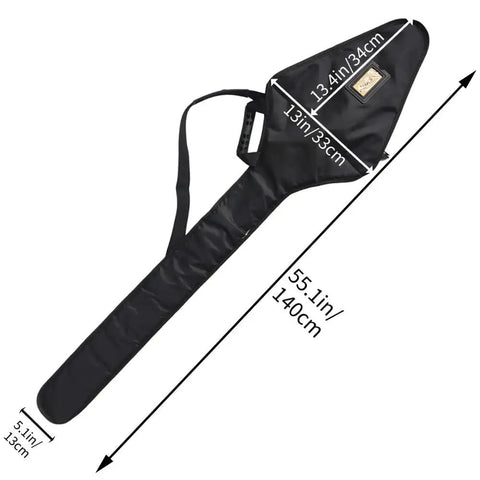 Heavy Duty Hema Sword Bag 55 Inch Long Sword Storage Case Made From Waterproof Nylon Fabric With Durable Zipper