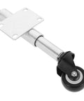 Heavy Duty Spring Loaded Gate Roller Caster For Smooth Sliding Fence Wheels, durable iron and rubber construction for easy installation.