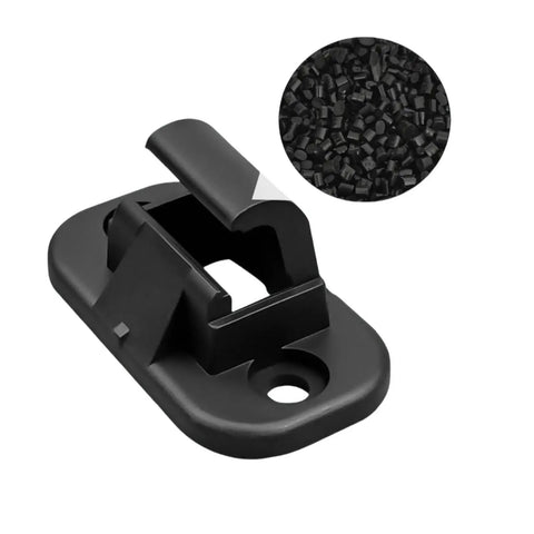 Sun Visor Retainer Clip for Freightliner Cascadia 2009-2020 and M2 106 2008-2020 2022 Replacement 18-36267-000 black clip