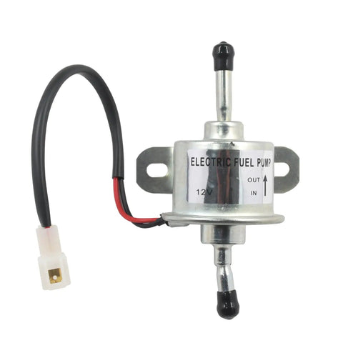 12V Electric Fuel Pump Works With Yanmar 4TNV88 3TNV88 4TNV84 Kawasaki 49040 2065 John Deere AM876266 Perkins Engine