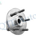 Front view of Set Of 2 Front Wheel Hub Bearing Assemblies Replacement For 1999 To 2004 Jeep Grand Cherokee With 4.0L I6 Or 4.7L V8 Engine Ready To Install Durable Wheel Hub Kit