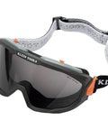 Tinted Safety Goggles With Anti Fog Lens For Pro Grade Eye Protection, Scratch Resistant UV Shield, Adjustable Vents, ANSI Z87.1 Plus