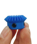 90 Degree Nylon Bevel Gear For Precise Machinery Drive, 1.5 Module, 16 Tooth Miter Gear, 1:1 Ratio, held by hand