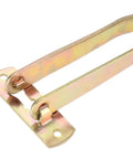 Adjustable Folding Lift Bracket Hinge For Furniture With Flexible Angle Setup Iron Construction Includes Screws