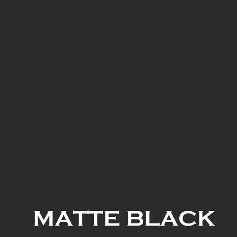 Matte black color swatch for Beefy 32 And A Quarter Inch Heavy Duty Flat Straight Iron Deck Balusters 25 Pack Matte Black